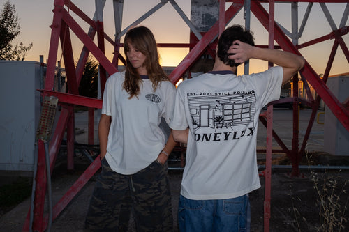 Honeylux 5 Year T-Shirt front and back