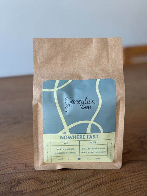 Nowhere Fast 11oz coffee bag
